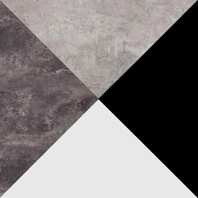 Кухонный гарнитур Анит 2 м, мебель для дома и кухни, Цемент темный / Цемент светлый / Черный